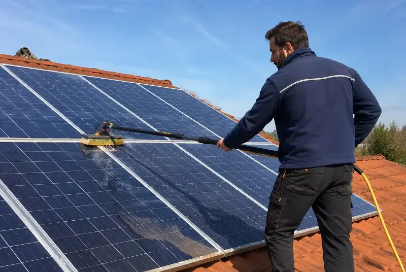 Nettoyage et entretien de panneaux solaires à Sussargues